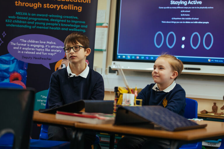 MELVA: Children’s Wellbeing and Mental Health Education Through Storytelling