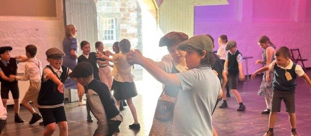 VE Day 80th Celebrations Tea Dance workshops with schools around Berwick
